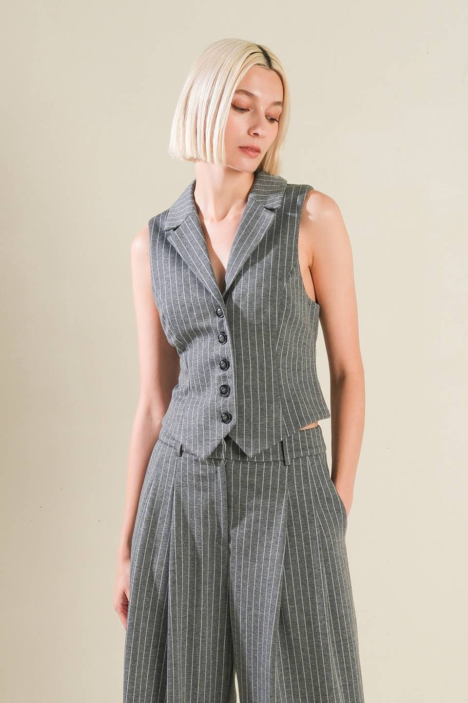 WANNA BE LOVED WOVEN VEST Flying Tomato